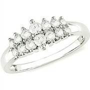1/2 Carat TDW Diamond Anniversary Stairway Ring