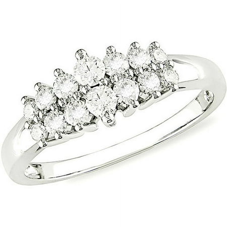 1/2 Carat TDW Diamond Anniversary Stairway Ring