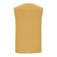 thumbnail image 3 of Lmueinov Tank Tops for Women Boho V-Neck Cotton Summer Shirt Relaxed Fit Sleeveless Blouse Womens Trendy Casual Work Soft Basic Shirt, 3 of 7