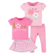thumbnail image 1 of Set Gerber 1 Pañalero, 1 Playera, 1 Pantalón y 1 Falda Niña Talla 12M, 1 of 5