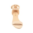thumbnail image 4 of Women's Adjustable Ankle Strap Open Toe Low Wedge Sandal Comfortable Platform Heeled Sandals, 4 of 5