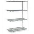 thumbnail image 4 of Nexel 5 Shelf Nexelon Blue Wire Shelving Unit Add On 36""W x 24""D x 74""H, 4 of 4