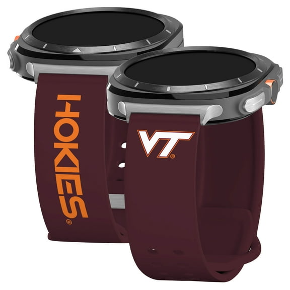 Hokies HD Iconic Edition Unisex Watch Band for Samsung Galaxy Watch Ultra 47mm (Long)