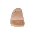 thumbnail image 4 of BJORK Maja Open Back Wood Leather Clogs (Brown - EU38), 4 of 9