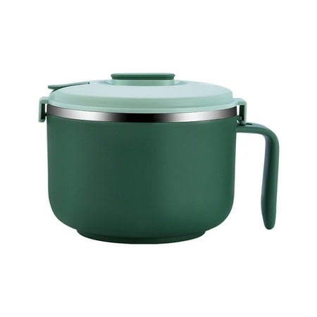 

GYMNASTIKA Noodle Bowl 900ml/1200ml Noodle Bowl Easy to Storage Large Capacity 304 Stainless Steel Anti-rust Mixing Bowl for Noodles