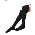 thumbnail image 2 of Spencer Women Thigh High Socks Over the Knee Leg Warmer Tall Long Boot Knit Stocking Girls Leggings "Black", 2 of 7