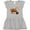 AC-Heather Grey, variant on Inktastic Future Bowler Bowling Ball and Pins Girls Toddler Dress