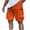 Orange, variant on zbxnLI Mens Cargo Shorts with Zipper Pockets Summer Casual Loose Hiking Workout Running Short Pants for Men