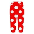 thumbnail image 4 of Yuzhih Womens Capri Pants 2024 Fashion Print Cinch Bottom Workout Pants Elastic Waist Soft Lounge Pajams Pants, 4 of 6