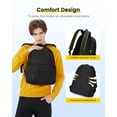 thumbnail image 4 of Mochila Vorspack Basic Bookbag casual, 17.5 L, negra, 4 of 6
