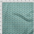 thumbnail image 3 of oneOone Polyester Lycra Fabric Leaves & Floral Block Print Sewing Fabric BTY 56 Inch Wide, 3 of 4