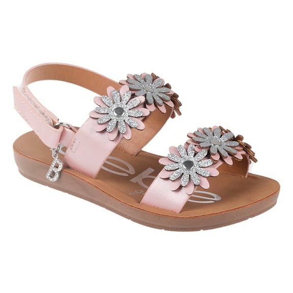 bebe Girls' Sandals - Cute and Comfy Toddler Girls' Summer Shoes, Perfect Beach Sandals for Toddlers