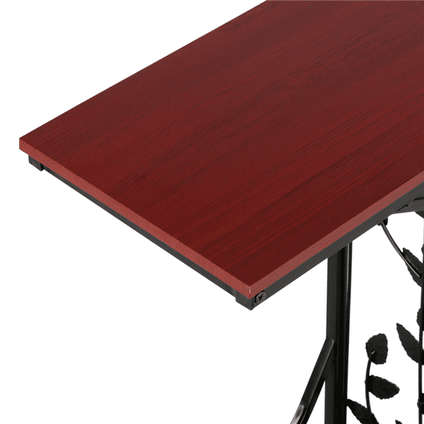 Yaheetech C Shaped Side Sofa Snack Table Coffee Tray End Table Living Room Furniture Walmart Com Walmart Com