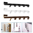 thumbnail image 3 of Miangastore Over Door Towel Holder Black 3Pcs 10.9x2In, 3 of 8
