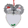 thumbnail image 3 of Adornos navideños de la familia Newstar, adornos colgantes, adornos navideños para árboles de Navidad, adornos navideños para parejas de erizos, 3 of 4
