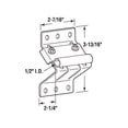thumbnail image 3 of Prime Line Top Roller Fixture GD52117 - Universal Plastic Garage Door Roller - Size 1, 3 of 9