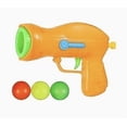 thumbnail image 4 of Lightweight Blue Foam Ball Gun Toy with Pull-and-Shoot, Includes 3 Soft Foam Balls, Green, 4 of 5