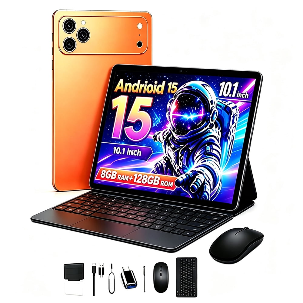 2026 Android 16 Tablet 11inch, Face Unlock, 32GB+256GB+1TB Expand