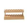 thumbnail image 2 of Portalápices de madera resistente con 15 ranuras para escritorio, ideal para el hogar, el dormitorio y la oficina., 2 of 9