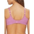 thumbnail image 2 of Bali Passion for Comfort® Back Smoothing Underwire Bra Greenhouse Lavender Lace 40DD Women's, 2 of 2