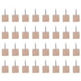 thumbnail image 1 of LOLIPPYY 50 Pcs Board Pushpin Beige Wood for Bulletin Board, 1 of 8