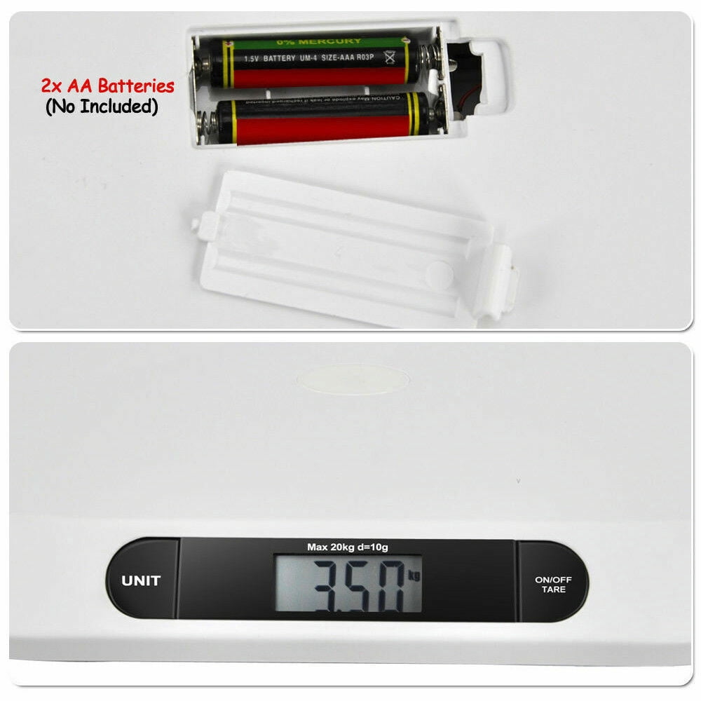 PEAKORADigital Electronic Scale Veterinary Animal Weight Pet Dog Cat Weighing 44lb/20kg
