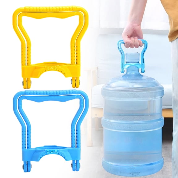 2Pack 5 Gallon Water Bottle Handle – Dual-Mode Single or Two-Person Lift, Ergonomic Grip for Easy Carrying, Fits Standard 5-Gallon Water Jugs