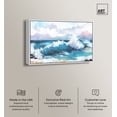 thumbnail image 2 of Ocean Day Canvas Pastel Abstract Calming Wall Art by Art Remedy, White Frame, 30" x 24", 2 of 7