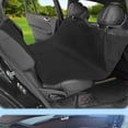 thumbnail image 4 of HLONK Waterproof Dog Car  with Viewing Window  Scratch-Proof Pet Back Seat Protector  Car Back Seat Dog Pad with Storage Pocket  Non-Slip Dog  for Car Travel., 4 of 4