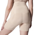 thumbnail image 3 of Pantalones cortos de cintura alta a la mitad del muslo SPANX Nivel 4 Compression Nude XL, 3 of 6