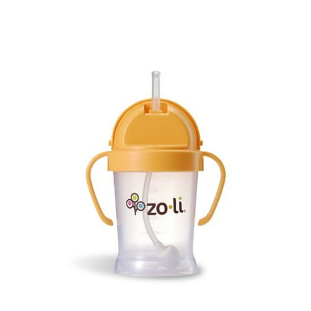 ZoLi BOT Straw Sippy Cup - Orange 6 oz