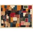 thumbnail image 1 of Ahgly Company Indoor Rectangle Contemporary Sand Brown Abstract Area Rugs, 2' x 5', 1 of 6