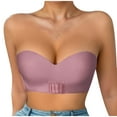 thumbnail image 1 of Lace Pajama Set Strapless Bras for Women Solid Color Daily Fashion Bra, 1 of 9