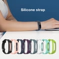 thumbnail image 5 of Sidaley Correa de repuesto para reloj, accesorios flexibles, de silicona, pulseras inteligentes prácticas, mujeres, hombres, adultos, ancianos, Type3 NO3, 5 of 5