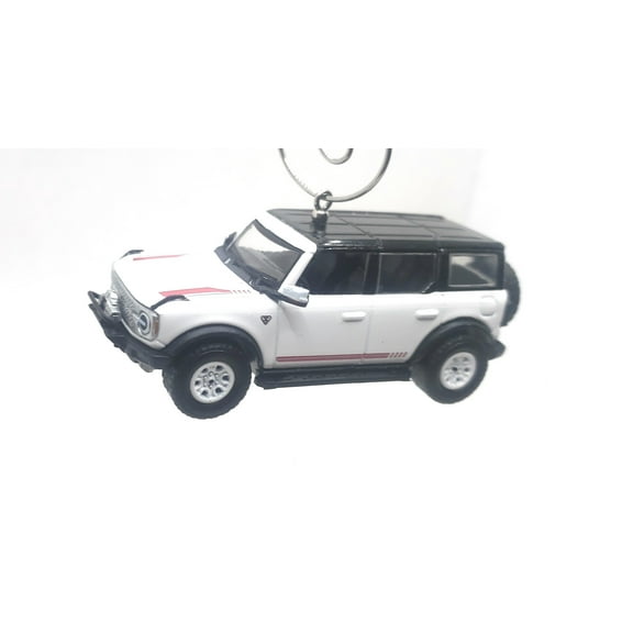 Christmas Ornament Xmas for 2021 Ford Bronco 66 White Black