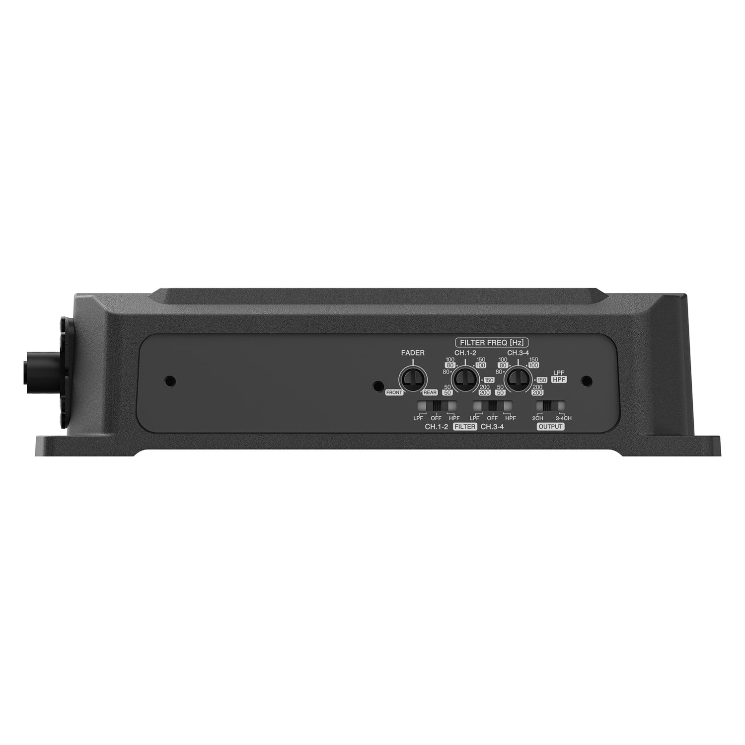 JVC KS-DR2104DBT DRVN DR Series 600W 4-Channel Compact Marine/Powersports Class D Amp with Bluetooth and Remote