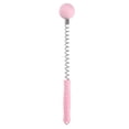 thumbnail image 3 of thinsony Massage Tools Multi-purpose Massager Stick Golf Ball Shaped Spring Hammer Fatigue Relief for Neck Back Relaxation Pink, 3 of 9