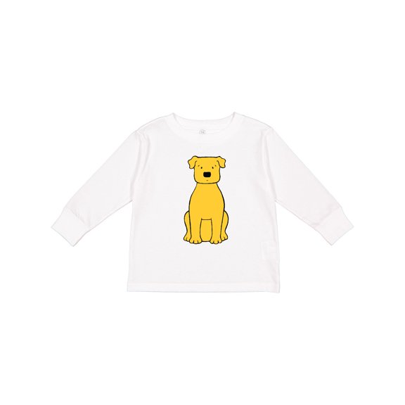 Inktastic Dog Boys or Girls Long Sleeve Toddler T-Shirt