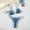Blue, variant on Bikinis Sets for Women Curvy Womens Bathing Suits Tummy Control Push Up High Waist Plus Size Spaghetti Strap Sports Slim Fit Women Swimsuits Summer Hawaiian Accessories for Women