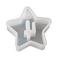 thumbnail image 1 of Portavelas de silicona para casa, estrellas de silicona para moldear, números 1 y 4, estrellas para moldear, para moldear silicona DIY., 1 of 5