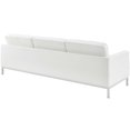 thumbnail image 6 of Modway Loft 3 Piece Leather Sofa Loveseat and Armchair Set, Multiple Colors, 6 of 6
