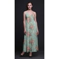 thumbnail image 4 of Bimba Robe Longue Maxi à Bretelles Spaghetti Ajustables à Imprimé Floral, Tenue de Plage d'Été - Très Petit, 4 of 6