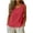 Red, variant on Tank Tops for Women Solid Color Sleeveless Crew Neck Trendy Casual Dressy Pullover Shirt Workout Blouses
