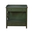thumbnail image 2 of Home Fare X Side Panel Green Accent Chest, 2 of 3