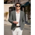 thumbnail image 5 of COOFANDY Mens Casual Blazer Suit Jacket Slim Fit Fashion Lightweight Sport Coats, 5 of 5