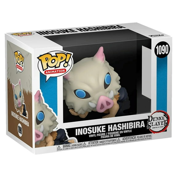 Funko Pop! Animation: Demon Slayer Inosuke Hashibira Lounging in Mask Special Edition Multicolor Exclusive Vinyl Figure #1090