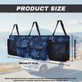 thumbnail image 6 of KUIFORTI Trunk Organizer for Car, Blue Turtle Car Storage Organizer (37.01"*11.8") Backseat Car Organizer Will Provide More Space for SUV, Trucks, Van, Sedan, 6 of 6