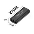 thumbnail image 4 of USB Type C Adapter Female To Female Converter Portable USB-C Charge Data Sync Adapter Type-C Extension Cable For Phone Tablet, 4 of 5