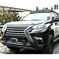 thumbnail image 2 of Clear Lens White LED Ditch Light Bundle For 2010-2023 Lexus GX460, (2) 20W High Power LED Round Pods, Windshield A-Pillar Mounting Brackets & On/Off Switch Wiring, 2 of 9