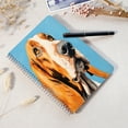 thumbnail image 4 of Spiral Notebook,College Ruled Journal,8.26" x 5.71" 50 Sheets/100 Pages,2 Pack - Orange And White Basset Hound, 4 of 7